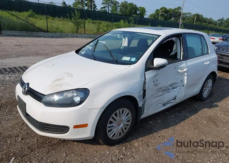 2014 Volkswagen Golf from USA, damaged, VIN WVWDB7AJ3EW004818